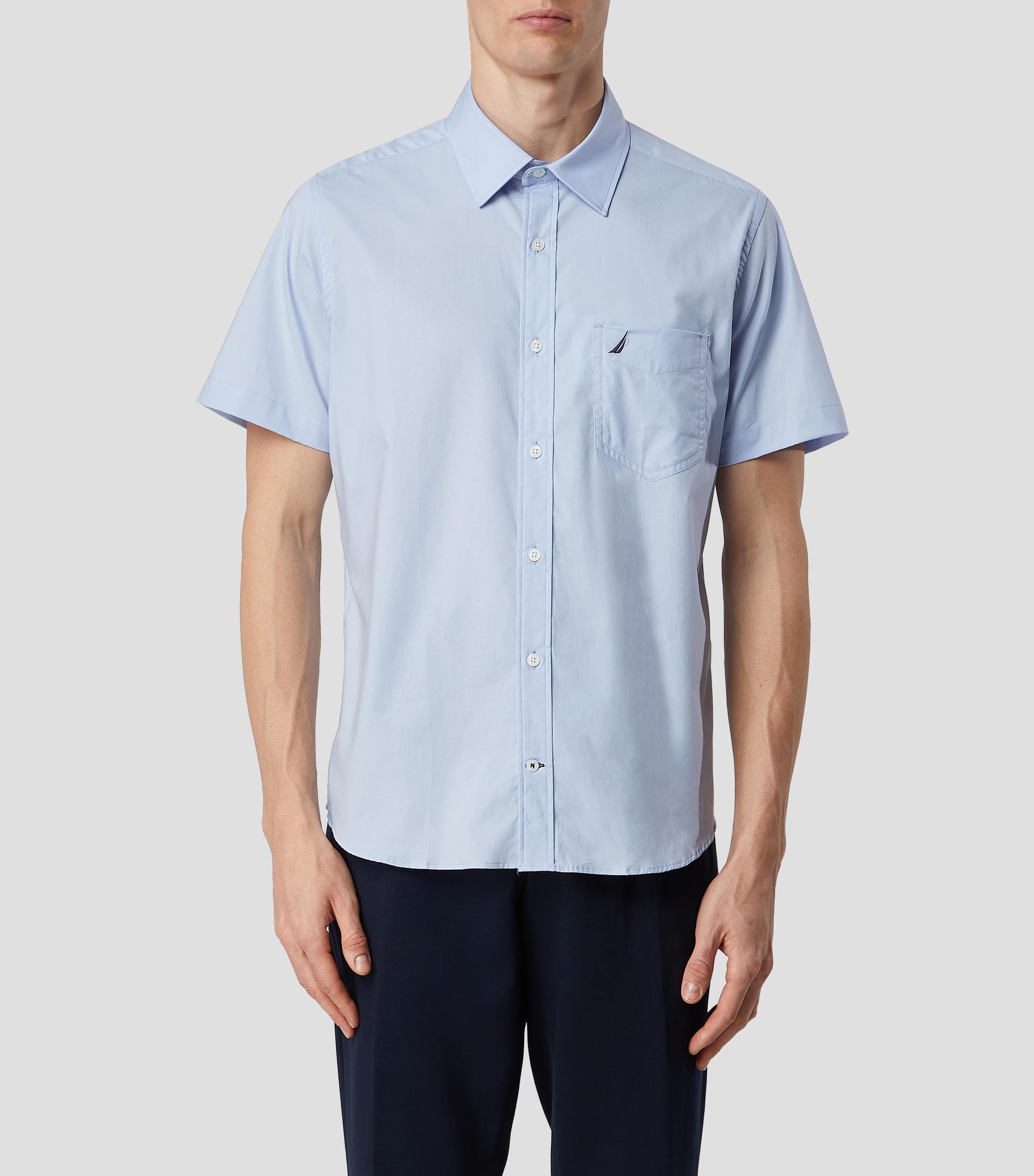 Camisa con manga corta Hombre